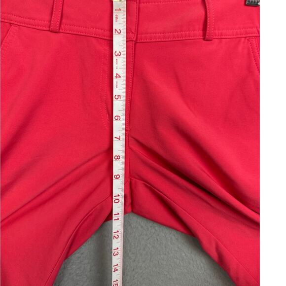 Pebble Beach Performance Womens Golf Shorts Neon Watermelon Size 6 Golfwear - Picture 4 of 8